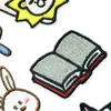 Bordado Ya Original Novo Desenho Animado Fofo Pequeno Animal Bordado Adesivo Bolsa Decorativa Tecido Adesivo DIY Jaqueta Puffer Patch Adesivo