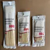 Palillo de bambú desechable Zibo barbacoa palito de bambú Guandong hervido perrito caliente cordero cuerda fruta tenedor tazón pollo palabra caliente