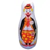 Suministro Directo Al Por Mayor Tumbler Inflable de PVC Cilindro Inflable Bolsa de Arena Forma de Payaso Juguete Tumbler Inflable