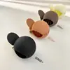 Clip de Sujeción Redondo Disco Fijador de Cola de Caballo Alta Artefacto para el Cabello Red de Parte Trasera de la Cabeza Clip Superior Pinza Anticaída Clip para el Cabello