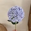 180 peças Flores Artificiais de Hortênsia Flores de Simulação Decoração de Exibição para Sala de Estar Arranjo de Flores para Mesa de Jantar Buquês Decoração de Cena para Salão de Casamento