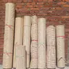 Esteras de Bambú en las Paredes, Pared Divisoria de Techo de Restaurante de Casa de Huéspedes, Origen de Bambú Carbonizado Imitación, Bambú Tejido a Mano, Tejido Hecho a Mano