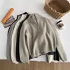 Suéter Cárdigan de Punto Acanalado para Mujer 2026 Otoño/Invierno con Cuello Alto, Doble Cremallera y Detalle de Botones, Abrigo Suéter Cálido