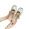Nuevas Medias Zapatillas Cerradas de Estilo Nacional Chino para Mujer, Para Uso Exterior en Verano, Tacón Oculto, Estilo Mary Jane Francés, Adecuadas para Combinar con Vestidos, Sandalias y Zapatos Planos para Mujer