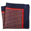 Nuevo Pañuelo de Bolsillo para Hombre con Estampado de Cachemir, Cuadros y Lunares, Estilo Casual de Negocios