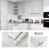 Pegatinas a Prueba de Aceite para Cocina, Engrosadas, Resistentes a Altas Temperaturas, Pegatinas de Pared Mármol Ignífugas, Renovación de Encimeras de Gabinetes, Papel Tapiz Autoadhesivo a Prueba de Humedad