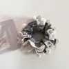 Estilo Coreano Pequeña Flor Doble Encaje Botón Floral Anillo para el Cabello Intestino Grande Cuerda para el Cabello Femenina Estilo Retro Girly Accesorios para el Cabello