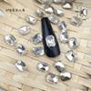 Diamante de Fondo Puntiagudo para Arte de Uñas Transfronterizo al por Mayor K9 Vidrio Blanco Diamante con Forma Especial Mariposa Corazón Suministros para Arte de Uñas Accesorios Abalorios