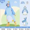Impermeable Infantil para Estudiantes de Primaria, Especial para Uso Escolar, con Espacio para Mochila, Adecuado para Niños Mayores, Jardín de Infancia, Niños y Niñas, Poncho Impermeable