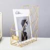 Estante Simples para Mesa Material de Escritório Caixa de Armazenamento para Mesa Pasta Rack de Armazenamento Diversos Armário Atacado