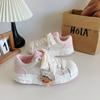 Zapatos Disueltos Beier Suela Gruesa Cabeza de Concha Blanca Zapatos Blancos Mujer Primavera 2025 Nuevo Nicho Explosivo Cambiantes Zapatos Casuales LZ6078