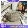 Bolso de Pecho de Moda Transfronterizo 2026 para Hombres y Mujeres, Riñonera Deportiva Versátil Simple de Moda, Bolso Cruzado Bordado para Estudiantes