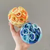 Goma elástica para el pelo de niños color lata encaje goma elástica para niñas banda elástica alta para el pelo cuerda para la cabeza de bebé
