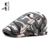 Boina Camuflada Chapéus Masculinos Atacado Outdoor Casual Chapéu de Sol Feminino Boné de Baseball de Algodão Lavado Universal