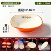Vajilla de restaurante de bocadillos Shaxian, tazones especiales de melamina de dos colores para fideos, juego de tazones para fideos mixtos, dumplings, wontons y fideos para sopa