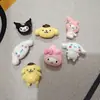 Ímã de geladeira de prato com personagem fofo adesivo magnético acrílico com palavras de bênção personalizadas ímã de texto cor de doce ímã