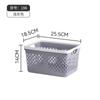 Cesto de Armazenamento de Mesa Cesto de Armazenamento de Brinquedos para Jardim de Infância Cesto de Armazenamento de Livros e Lanches Caixa de Armazenamento de Miudezas Cesto de Armazenamento