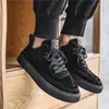 39-44 Quatro Estações Tendência Masculino Cano Baixo Cadarço Casual Moda Simples Jovem Tênis Esportivo Venda por Atacado