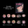 Hermoso Día Pegatinas para Mascotas Serie Fuegos Artificiales Tema Fuegos Artificiales Románticos Material de Decoración para Diario Juego de 20 Hojas