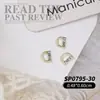 Joyería de Arte para Uñas de 26 Letras Aleación de Oro y Plata Diamante 3D para Arte de Uñas Accesorios de Decoración para Uñas DIY