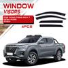 Adecuado para Deflector de Ventana Dongfeng Rich 6, Visera para Ventana de Coche para Lluvia o Sol Especial para Deflector de Ventana Dongfeng Rich 6
