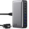 ¡Guau, Cargador de Nitruro de Galio de 200W, Estación de Carga de Escritorio Multi-Puerto, Estación de Carga de Alta Potencia para Teléfonos Móviles, Tablets y Laptops