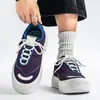 Zapatillas de moda, diseño de nicho, bloques de color, suela gruesa para otoño e invierno, adecuadas para el uso diario de los jóvenes, para ir al trabajo y salidas casuales