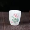 Conjunto de xícaras de cerâmica para baijiu, copo de licor, xícara de vinho pequena, xícara de vinho criativa, xícara de cerâmica para um gole, oferendas, adoração