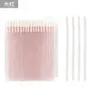 Nuevo al por mayor varilla hueca de cristal pincel para labios brillo de labios glaseado de labios pincel para aplicar labial cepillo de limpieza hisopo de belleza desechable