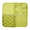 Spot Pet Almohadilla de Silicona para Lamer Ventosa Perro Almohadilla Dividida Mascota Tazón Multifuncional de Comida Lenta