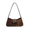 Outono Novo Estilo Coreano Nicho Requintado Leopardo Estampa Bolsa Feminina All-match Commuter High-end Um Ombro Bolsa de Axila