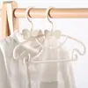 Percha infantil para bebé percha pequeña de plástico para bebé soporte para ropa tendedero sin costuras para ropa infantil estante multifuncional para pantalones para el hogar