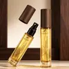 Botella Decantadora de Perfume de 10 ml Botella de Perfume Botella de Vidrio Transparente con Atomizador Portátil para Viaje Set de Botellas Pequeñas para Decantar