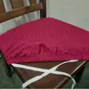 Fundas para Sillas Seleccionadas Cuidadosamente, Universales para Todas las Estaciones, Color Sólido, Estilo Nuevo Simple, Fundas Gruesas para Cojín de Taburete, Elásticas, para Uso en Restaurantes y Hogar