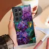 Funda de teléfono creativa de hortensias más vendida en eBay para Samsung A71, funda de cristal, funda rígida de PC, cubierta protectora anti-desgaste, disponible para dropshipping