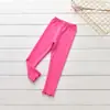 2026 Comércio Exterior Primavera e Outono Leggings Infantis Franzidos Bebê Estilo Coreano Calças Longas de Algodão Calças para Meninas