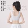 Fabricante Personalizado Sem Costura Período de Desenvolvimento Confortável Sutiã de Menina Simples Feminino Estudante do Ensino Fundamental Roupa Íntima Esportiva para Meninas Camiseta