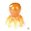 Peine Masajeador de Pulpo, Peine Meridian de Pulpo, Masajeador del Cuero Cabelludo, Terapia de Puntos de Acupuntura de la Cabeza, Peine Meridian, Masaje Gua Sha