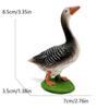 Granja de simulación PVC granja de animales pequeños juguete de aves de corral simulación conejo gato ganado caballo oveja pollo pato ganso modelo de perro
