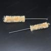 Cepillo para tubo de ensayo de laboratorio cepillo de pelo de cerdo mango extendido cerda de cerdo tamaño grande mediano pequeño cepillo para limpieza de cristalería