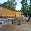 Remolque Plataforma Portacontenedores Estándar de 666 cm Vehículo de Transporte de Contenedores tipo Esqueleto Contenedor de Carga de 1332 cm
