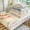 Nuevo Modelo 2026 Juego de Cama Triple de Algodón Puro de Tres Piezas para Dormitorios de Estudiantes