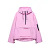 Zaliexpress Comércio Exterior Transfronteiriço 2025Ins Moda Feminina Casual Esportiva Corta-Vento Jaqueta Casaco com Capuz