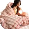Conjunto de Quatro Peças de Veludo de Leite Mais Vendido Transfronteiriço, Lençol e Capa de Edredom de Veludo de Coelho, Conjunto de Cama de Quatro Peças de Veludo de Leite Grosso de Inverno