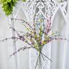 Flor artificial de sauce de nieve, nueva, directa de fábrica, tacto suave, de plástico, con forma de estrella, accesorios de fotografía en línea, venta al por mayor de flores