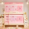 Cama de desenho animado classe A para crianças, cama de mãe e filho, cortina de cama, beliche, tenda, cama inferior, cama trapezoidal, tatuagem especial antiqueda