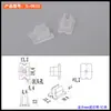 Lámpara LED de 6*12mm de alto y bajo voltaje con hebilla 0612 lámpara de silicona flexible con ranura para tarjeta lámpara de neón con clip código de tarjeta