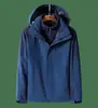 Chaqueta Tres en Uno con Logo Estampado, Chaquetas Desmontables de Otoño e Invierno en Colores Combinados para Profesores de Primaria y Secundaria, Ropa de Trabajo para Exteriores