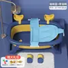 Bañera para niños, bañera para bebés extragrande, tamaño extendido, bañera plegable para bebés y niños pequeños, adecuada para sentarse y acostarse, artículos esenciales para recién nacidos