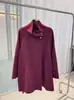 Abrigo de Lana Yueyumei para Mujer 2026 Invierno Elegante de Oficina Abrigo Largo de Lana Cosido a Mano
